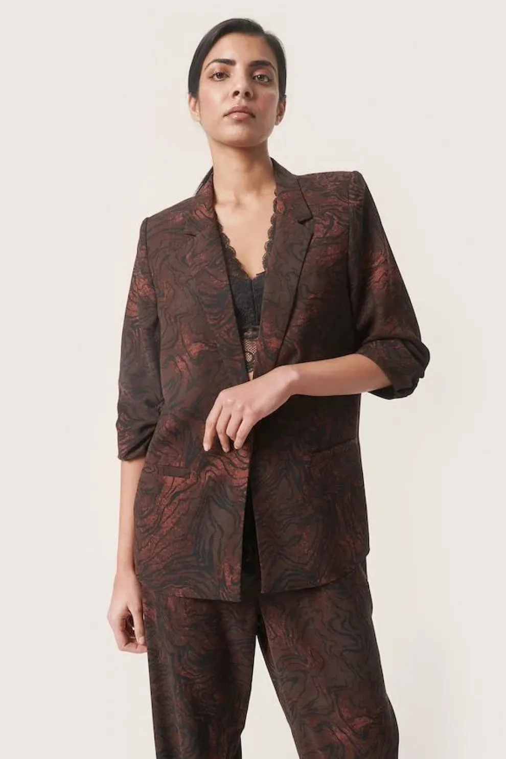 Soaked in Luxury - SLShirley Printed Blazer