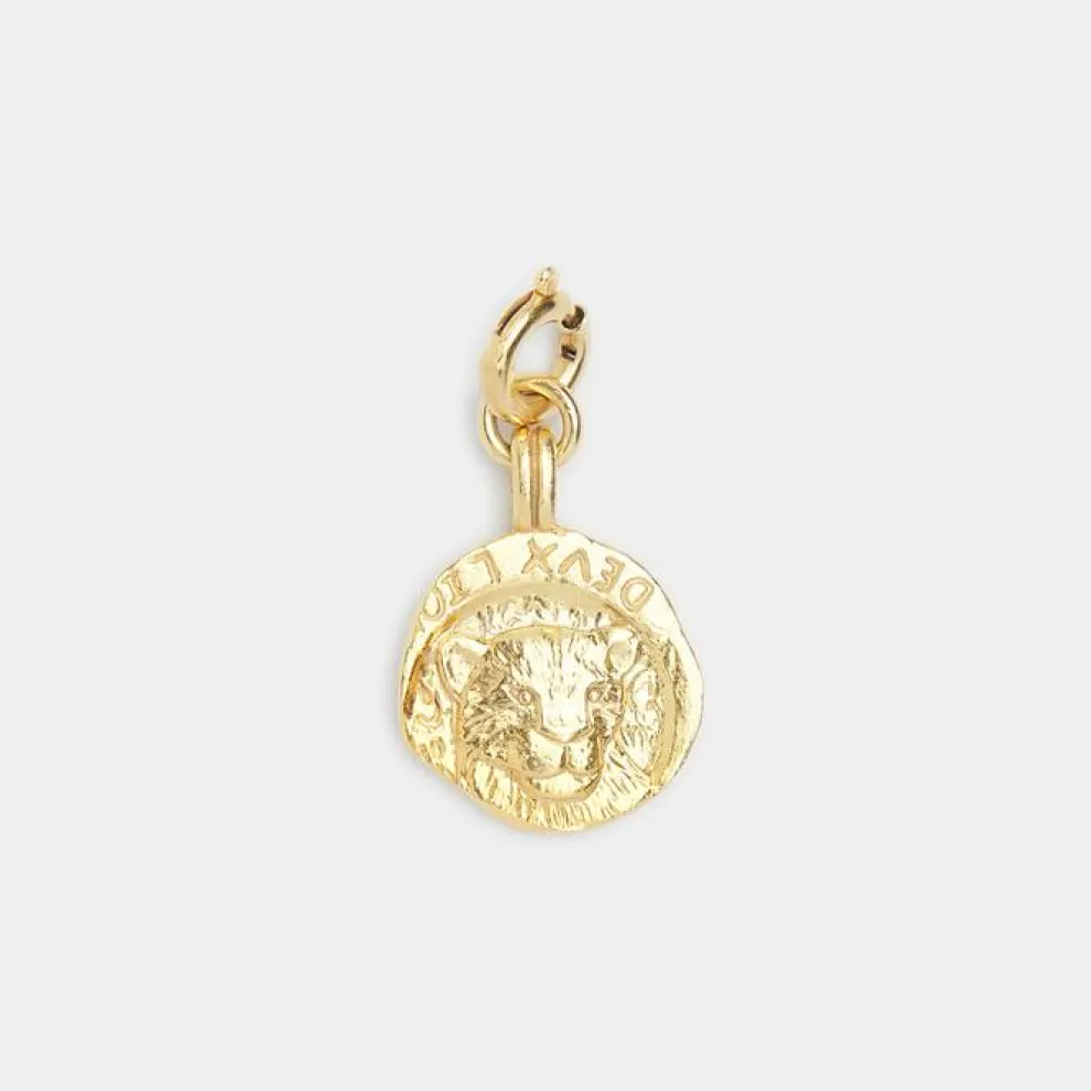 Two Lions - Medusa Charm
