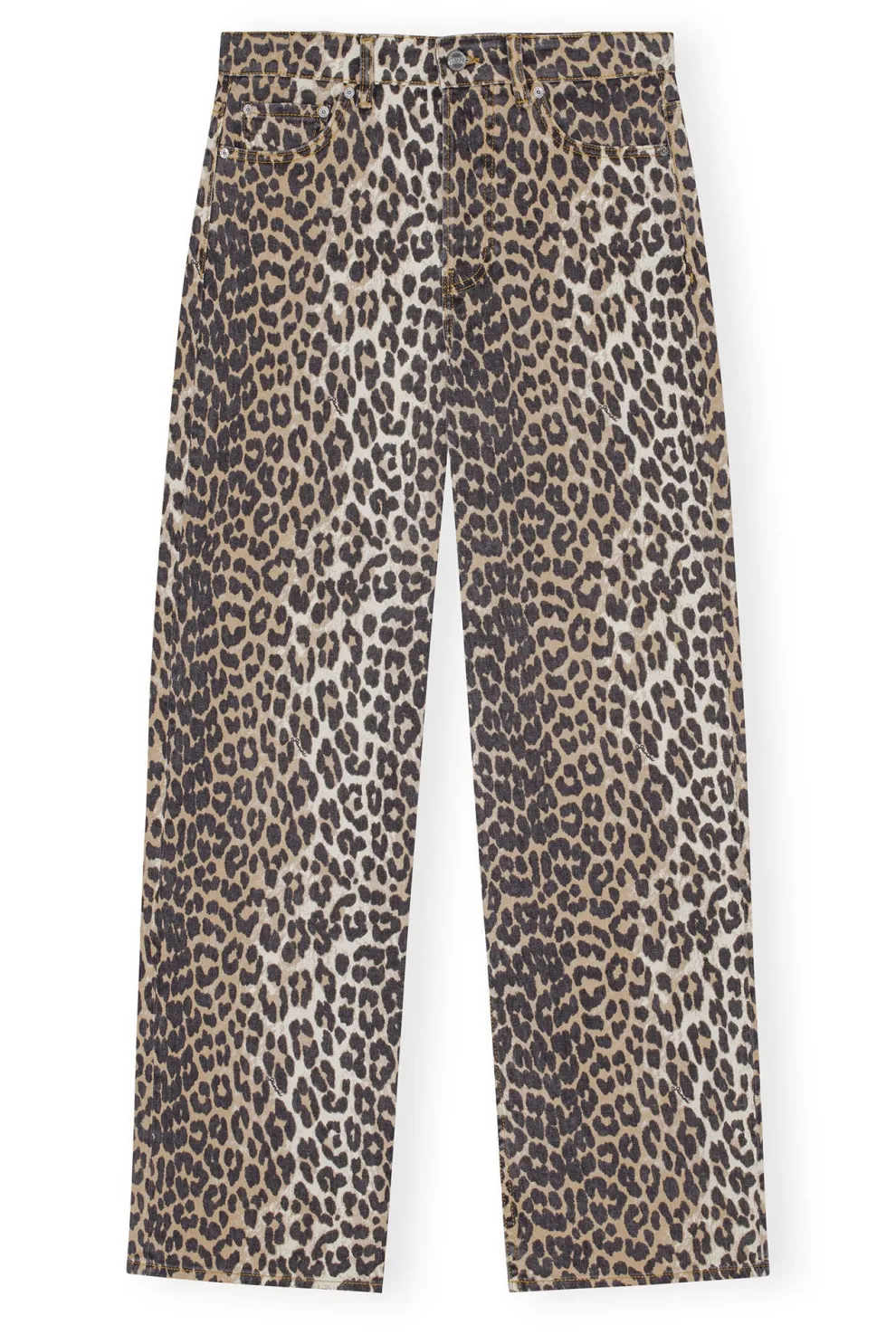 Ganni - Print Denim Izey