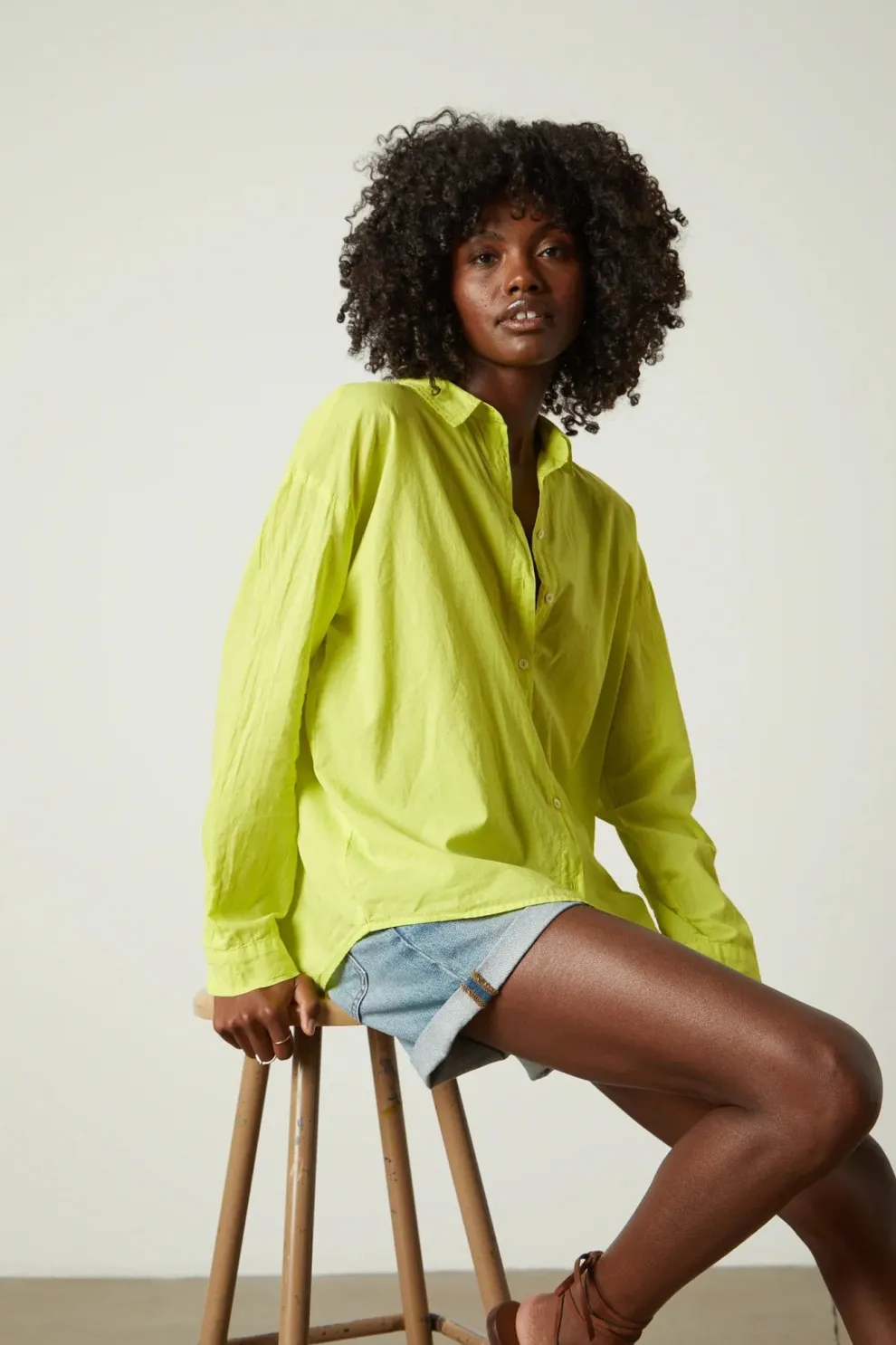 Velvet - Devyn Cotton Shirting Shirt