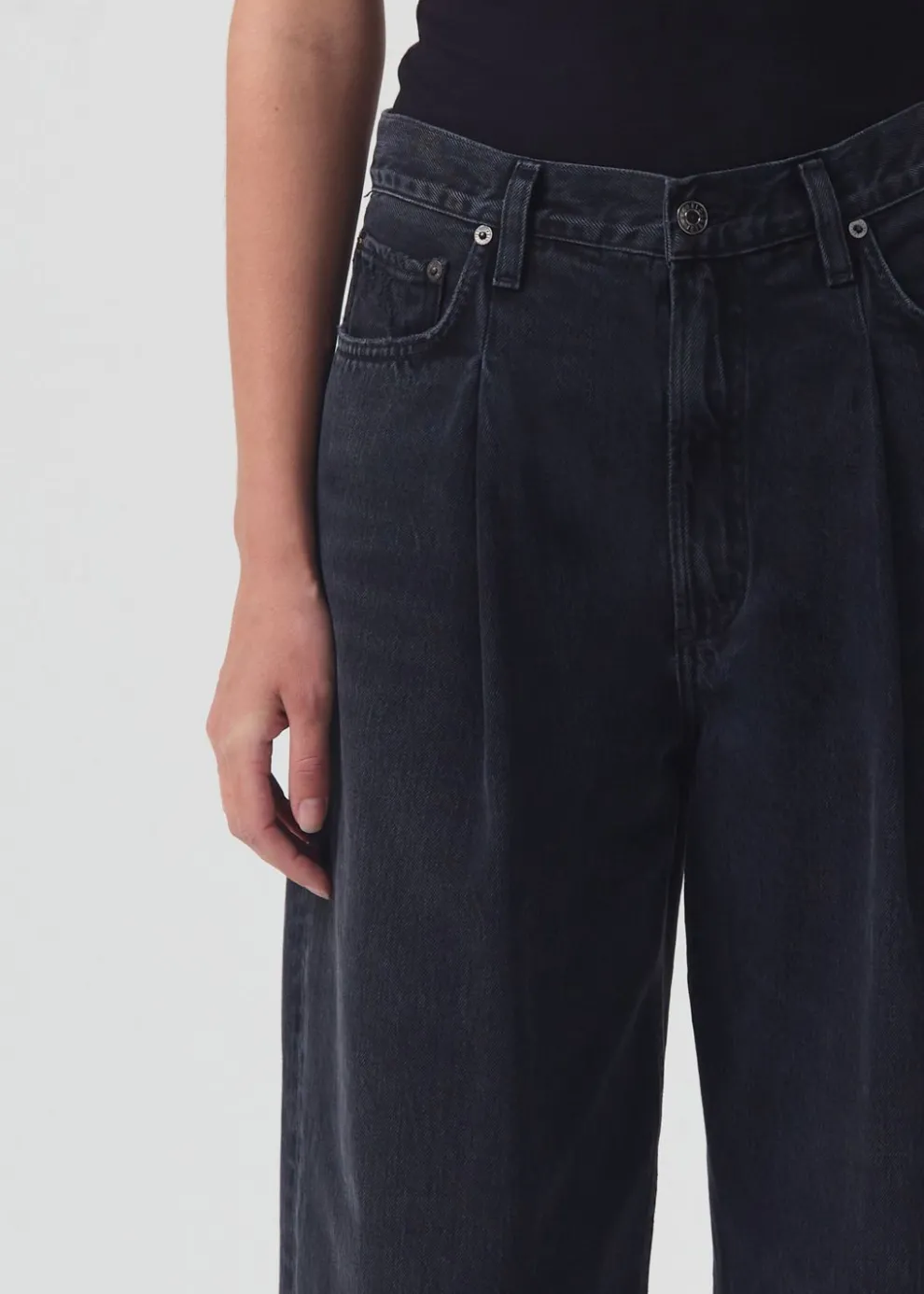 Agolde - Dagna High Waist Pleated Baggy