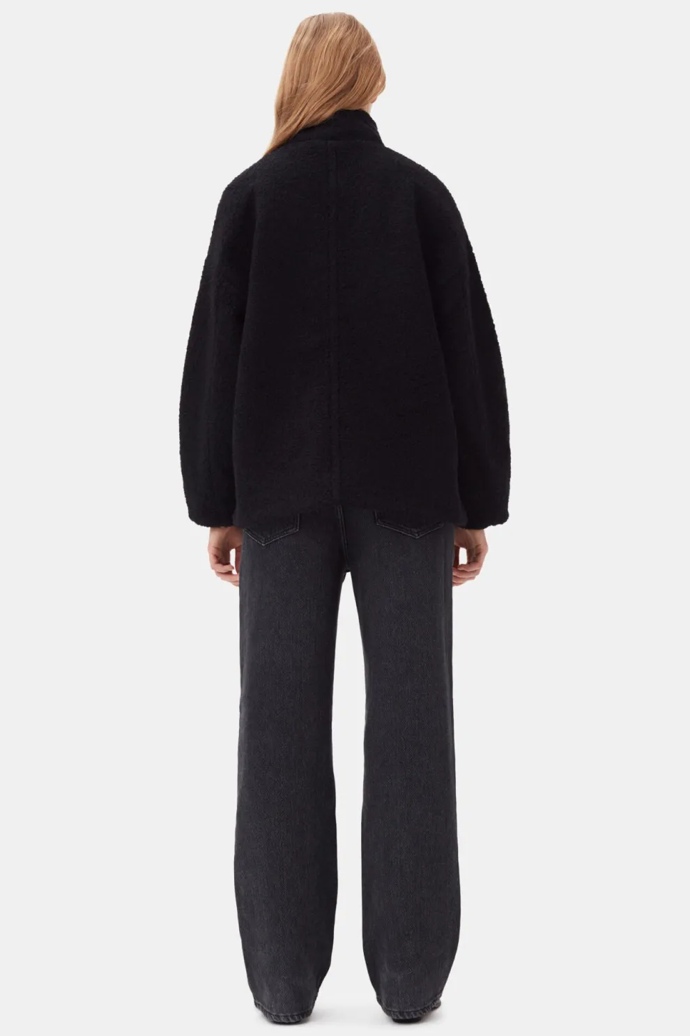 Ganni - Drop Shoulder Half Placket Jacket