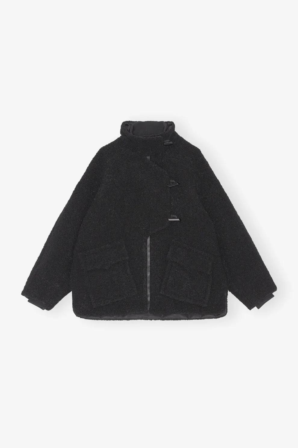 Ganni - Drop Shoulder Half Placket Jacket