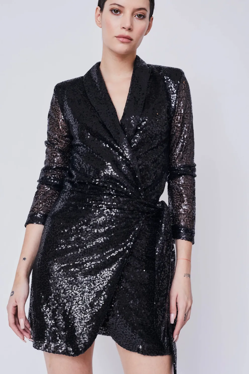 Deluc - Volpe Sequined Mini Dress