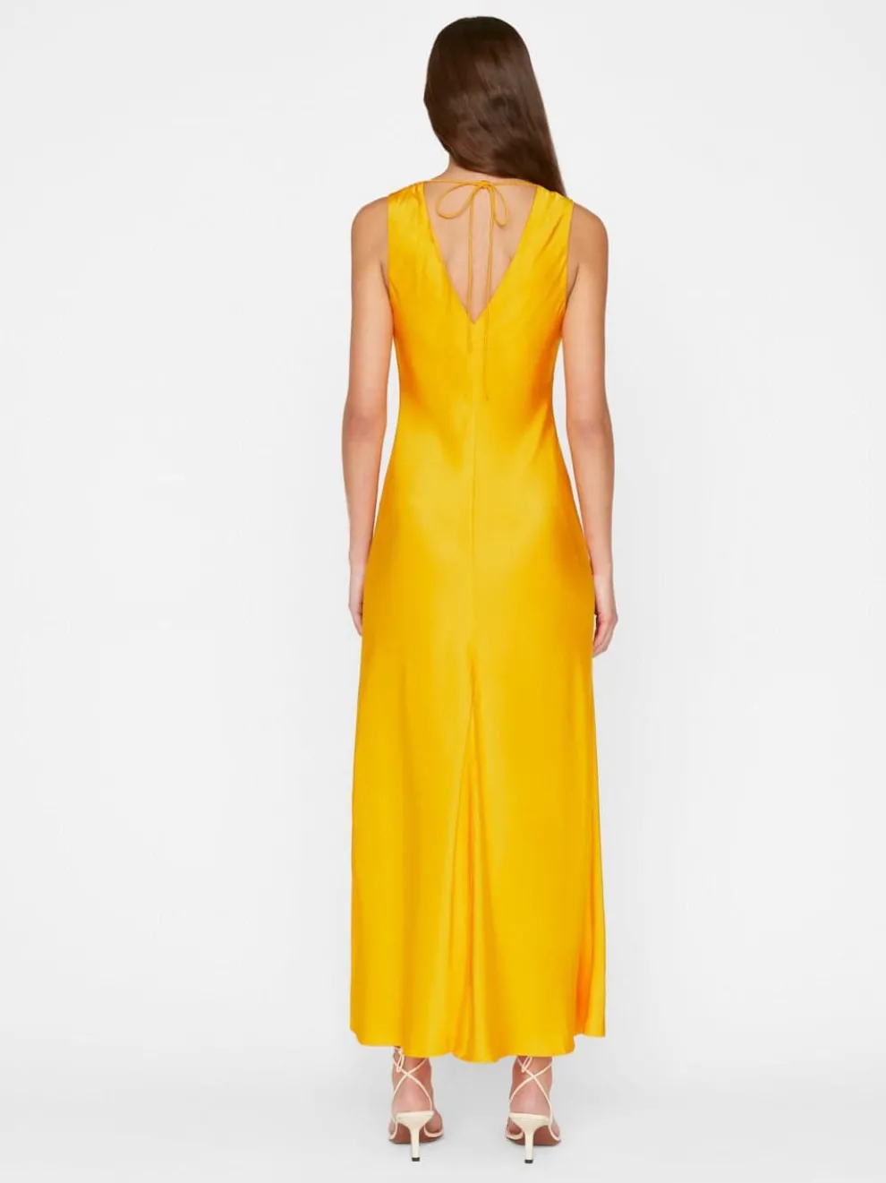 Frame - Lace Front Midi Dress