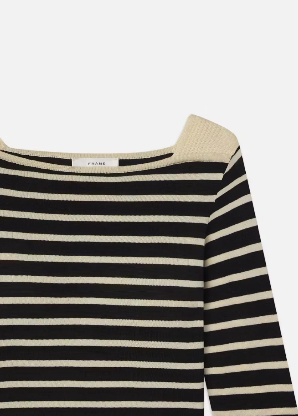 Frame - L/S Stripe Boatneck