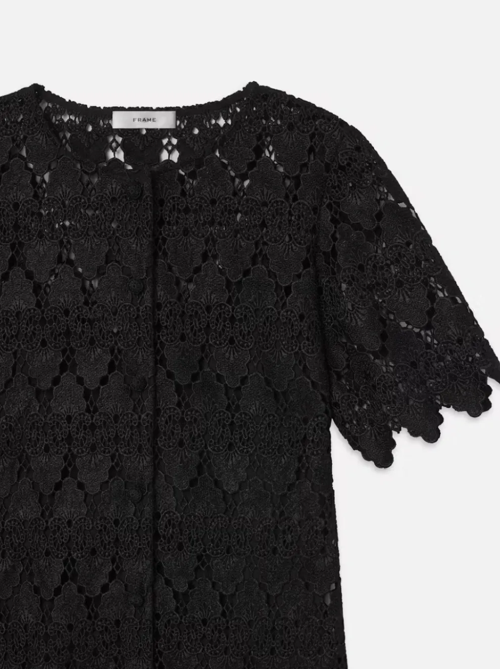 Frame - The Lace Button Front Dress