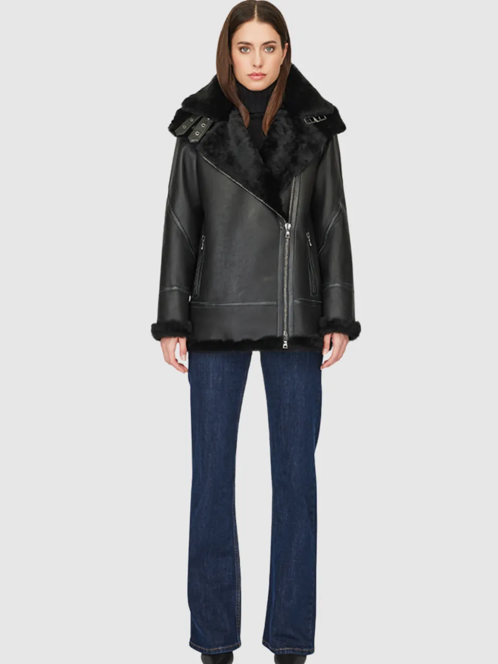 Hiso - Martina Shearling Jacket