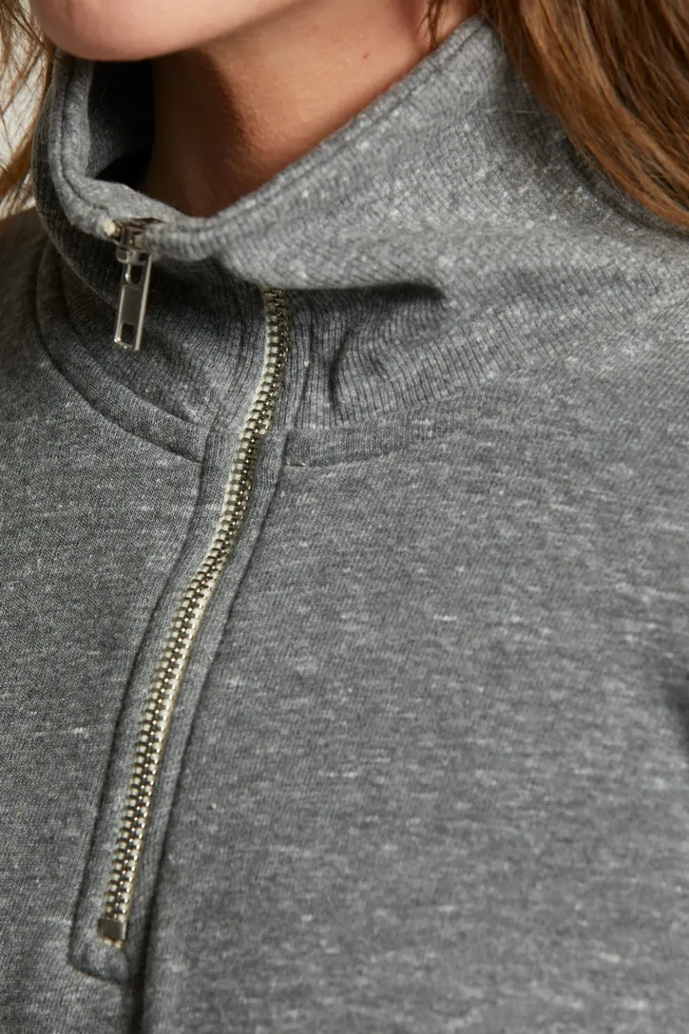 Perfectwhitetee - Drake Luxe Fluff Fleece Half Zip