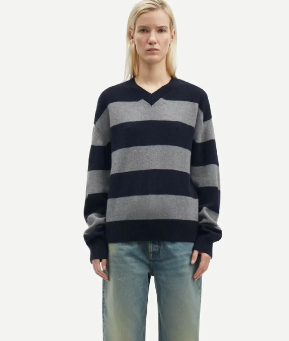 Samsoe Samsoe - Sabirgitte V-Neck Sweater
